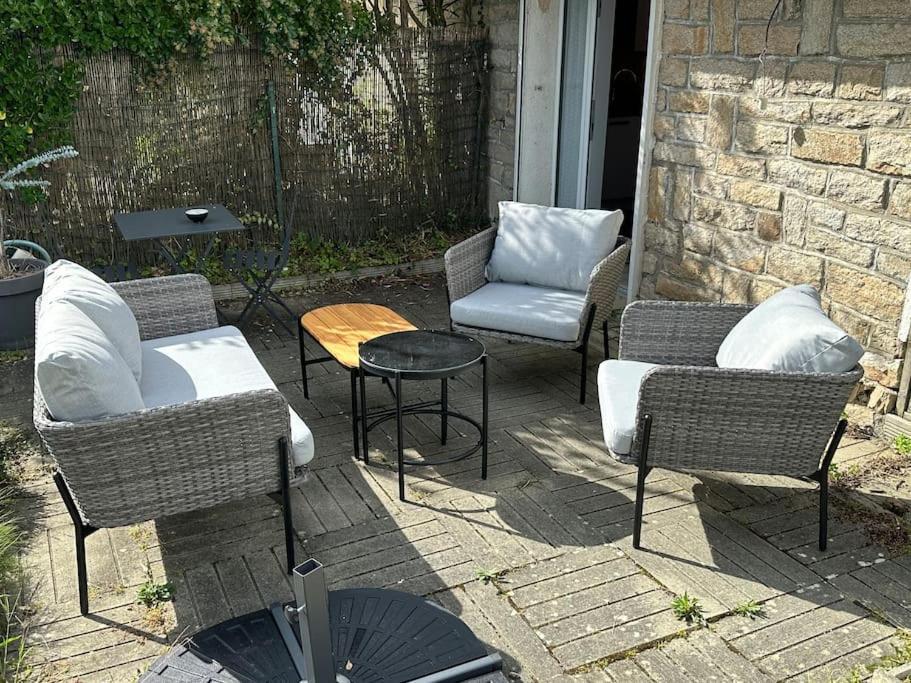Appartement Moderne Avec Jardin Et Parking Vannes Buitenkant foto