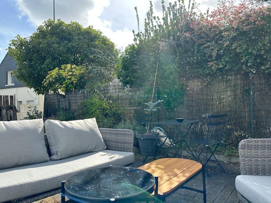 Appartement Moderne Avec Jardin Et Parking Vannes Buitenkant foto