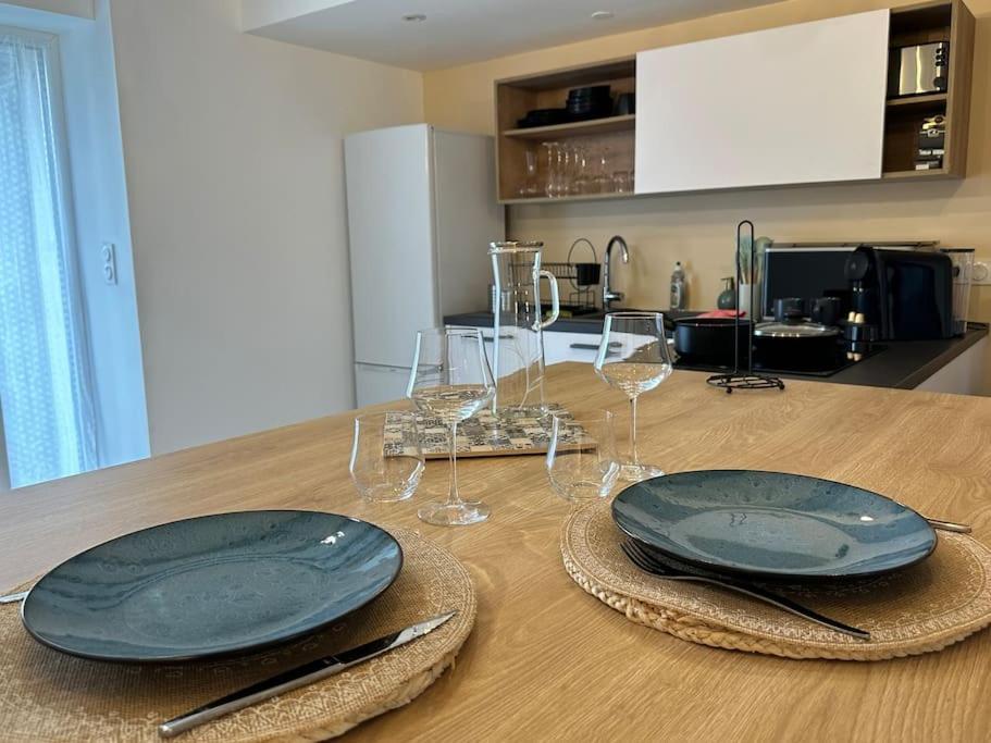 Appartement Moderne Avec Jardin Et Parking Vannes Buitenkant foto